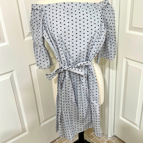 NWT banana republic off the shoulder mini dress - Picture 1 of 6